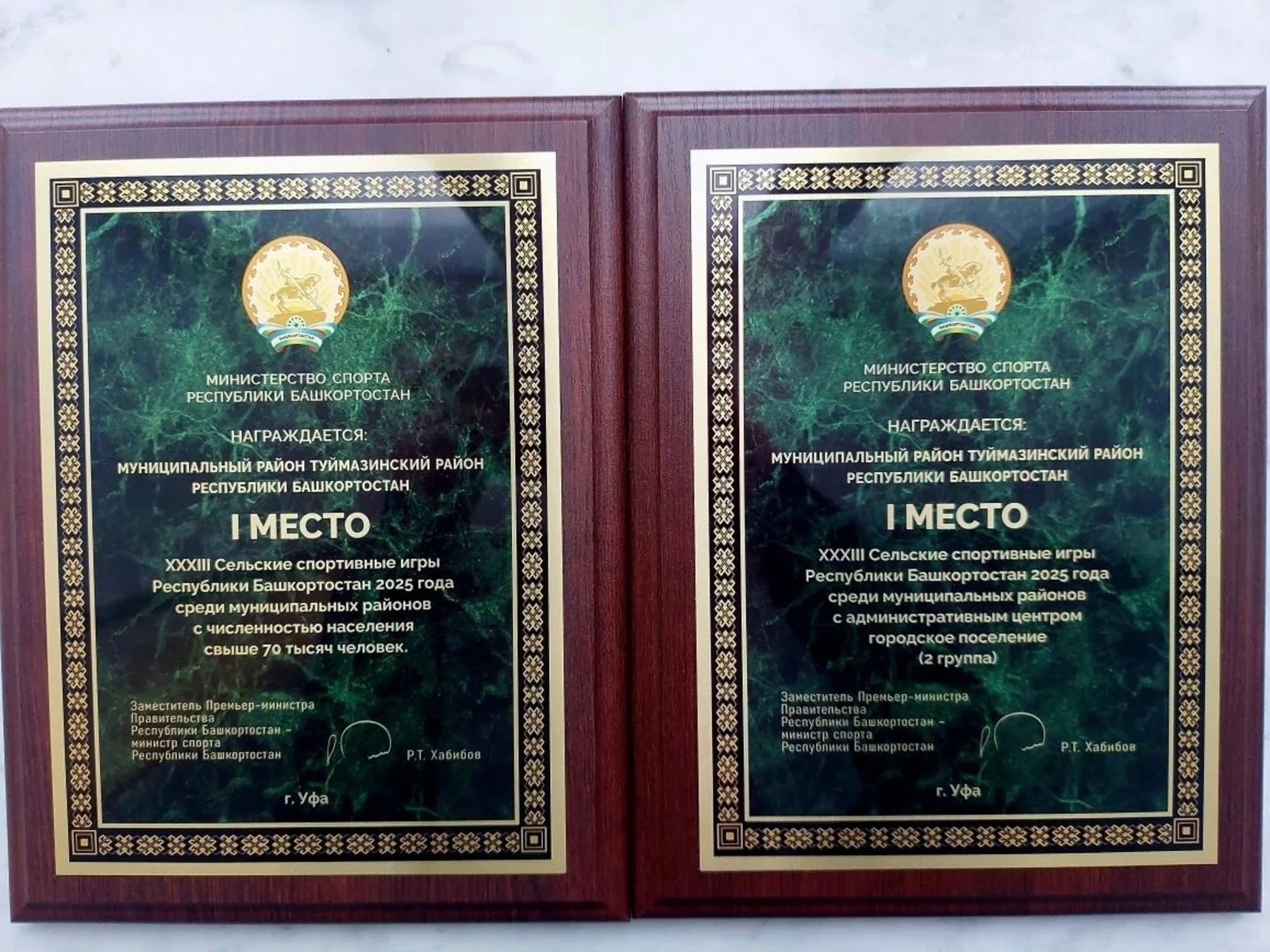 Туймазинский район стал победителем ХХХIII Сельских спортивных игр Башкирии