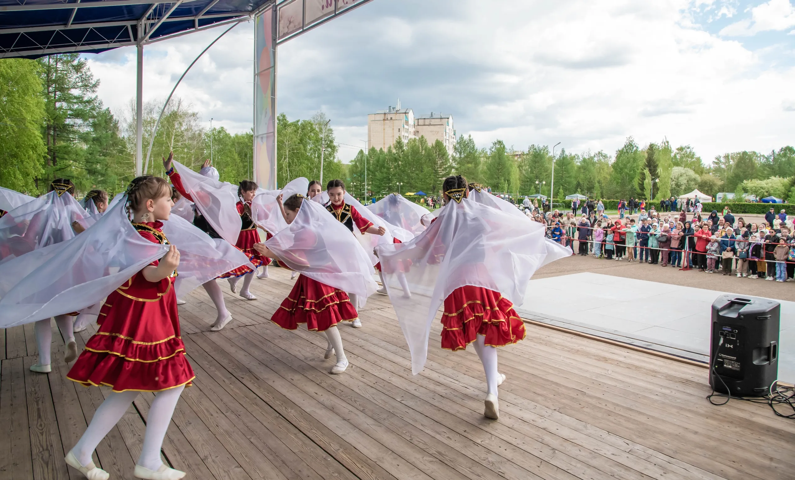 В Туймазах отмечают Первомай