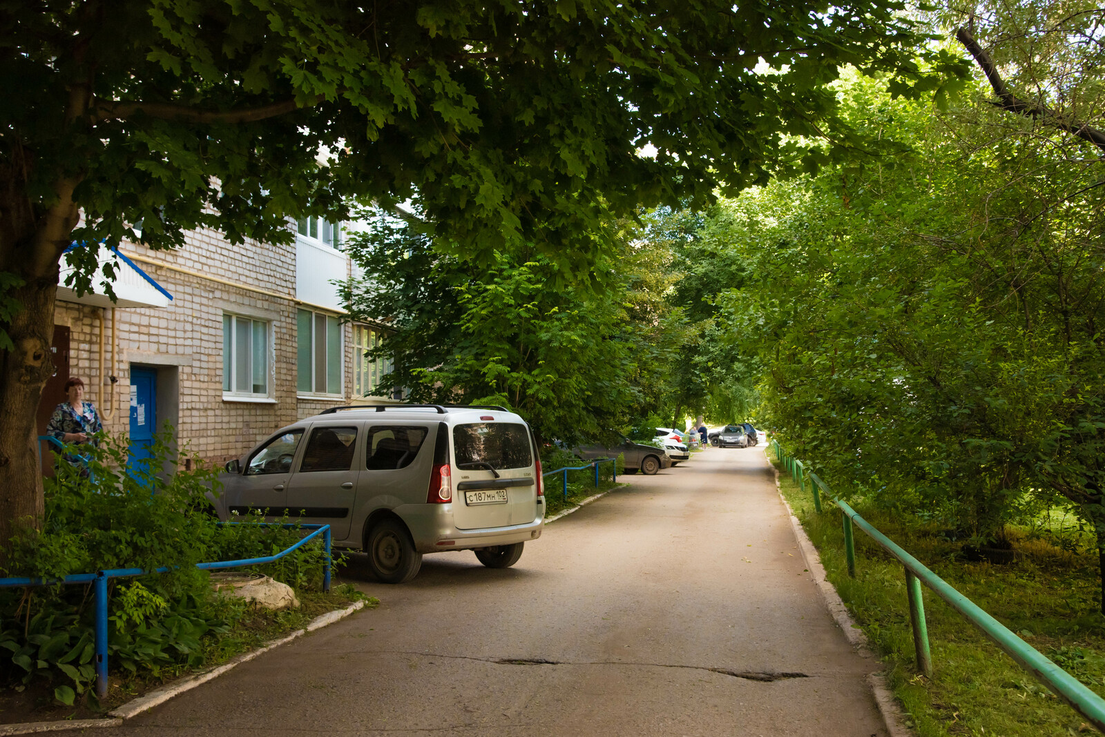 В Туймазах жители приняли участие в программе "Башкирские дворики"