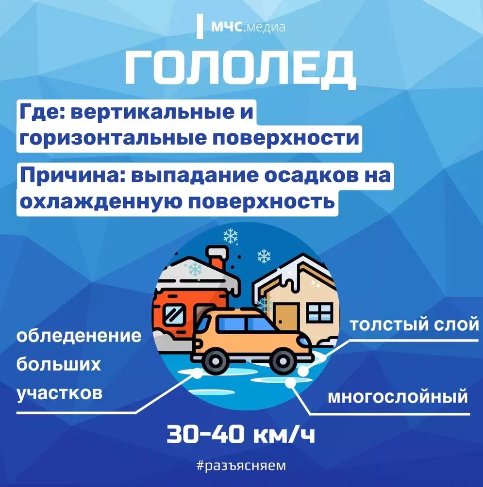 Жителям Туймазов рассказали, как вести себя в гололед