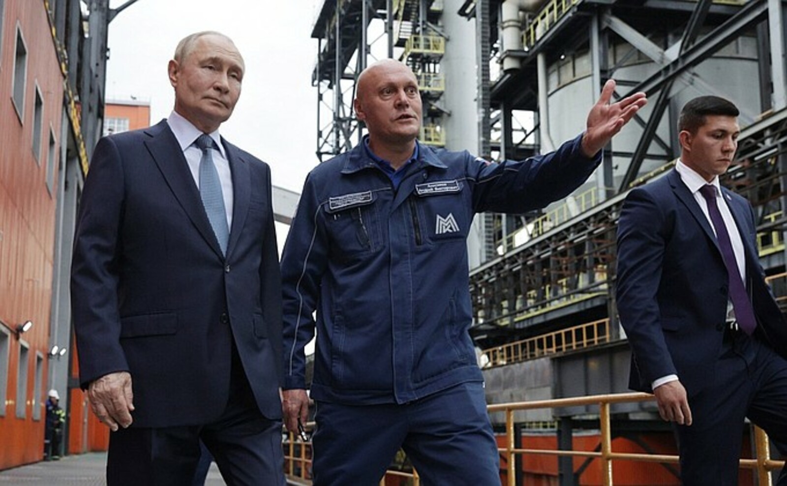 Владимир Путин посетил Магнитогорск