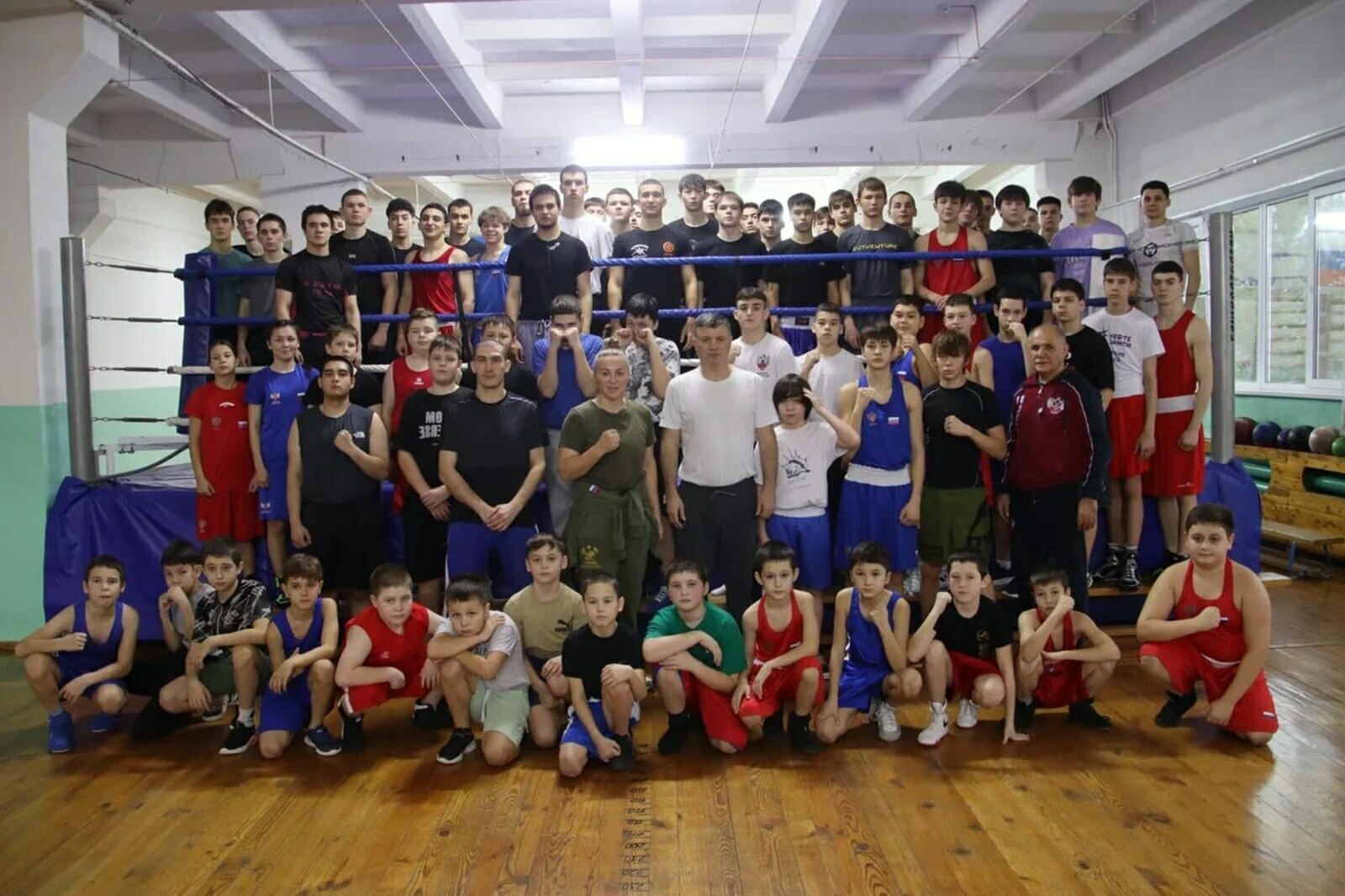 В Башкирии участница Олимпиады провела мастер-класс по боксу в спортшколе