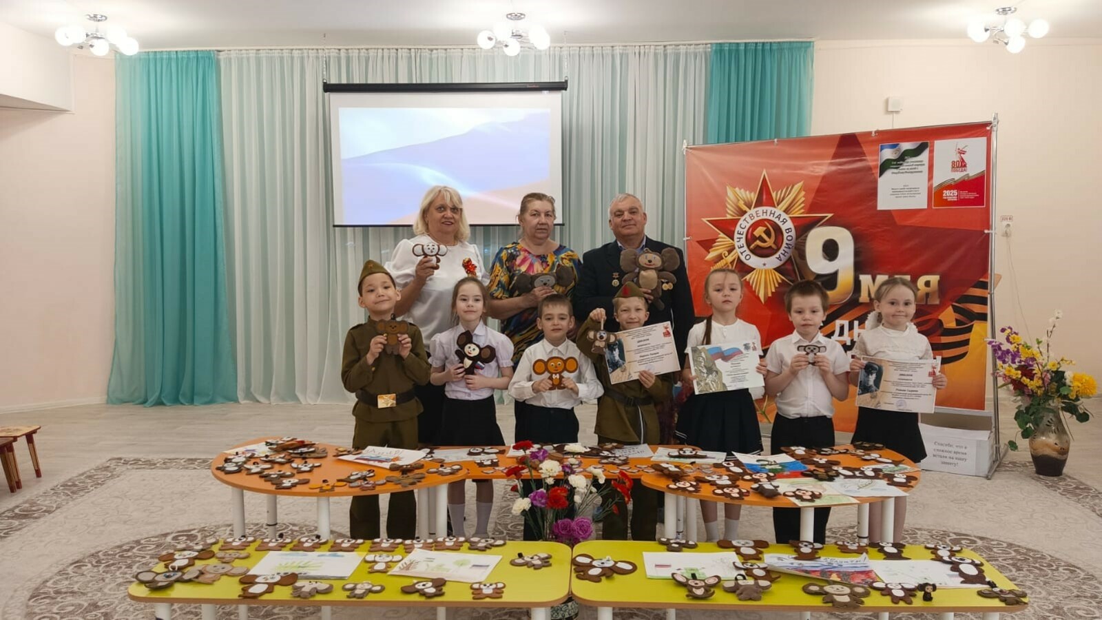 В детском саду Туймазинского района мастерят чебурашек