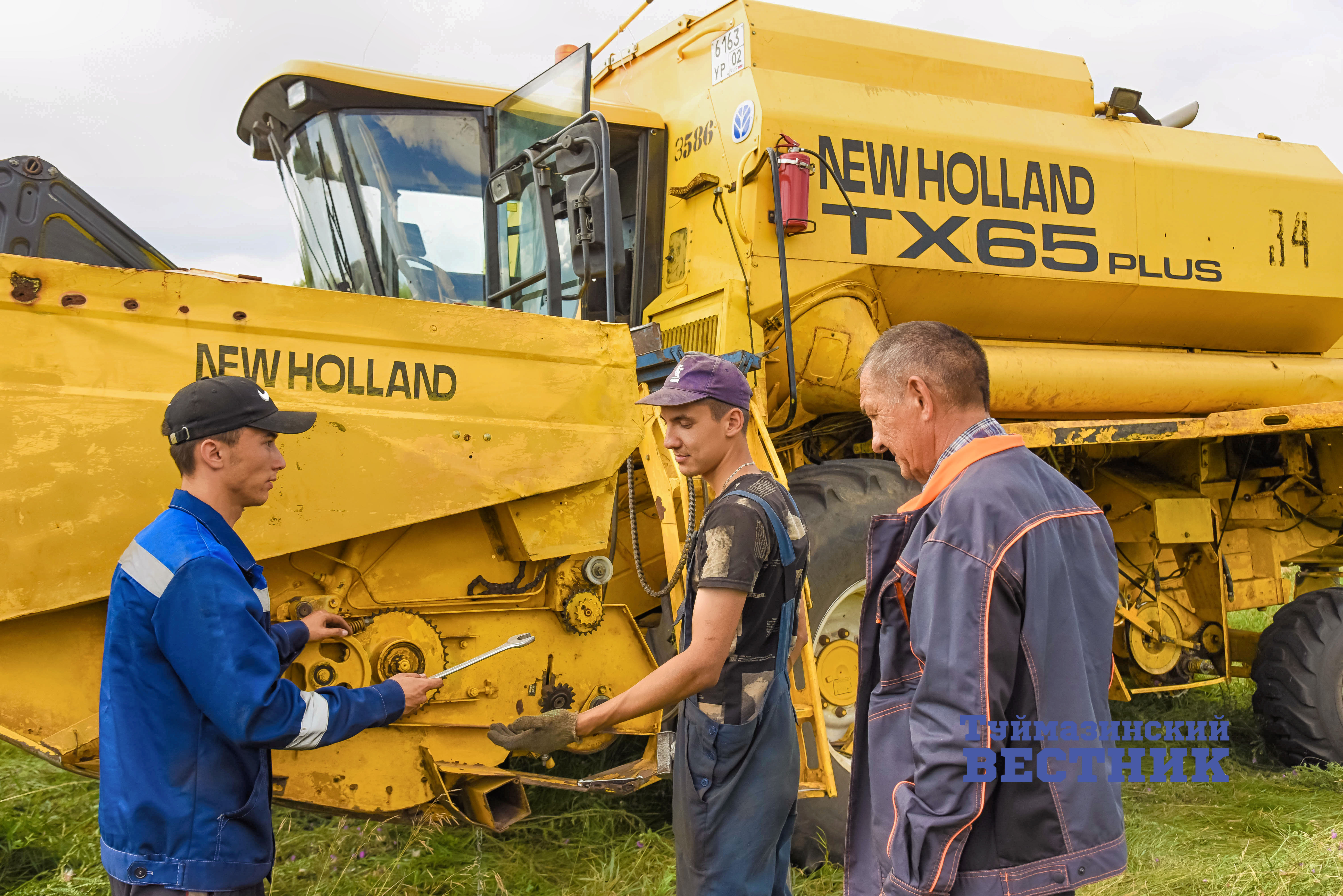 В Туймазинском районе хлеборобы намолотили более 24 тысяч тонн зерна