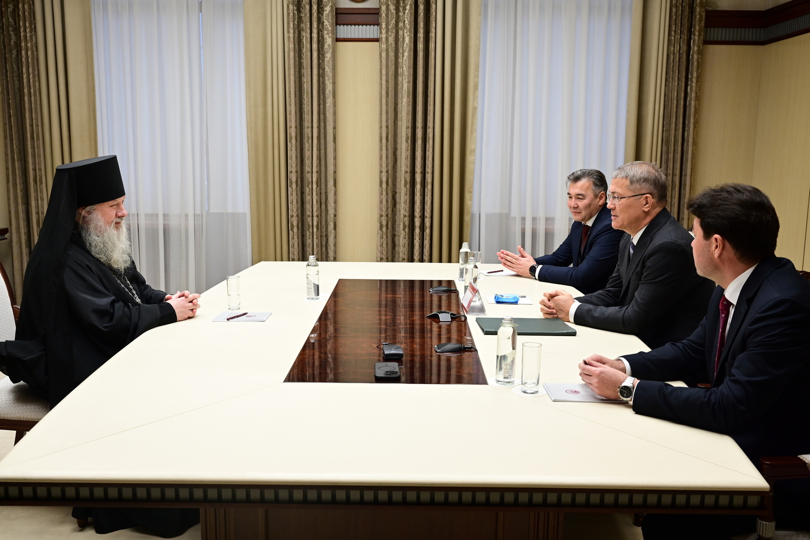 Глава Башкирии встретился с главой Башкортостанской митрополии