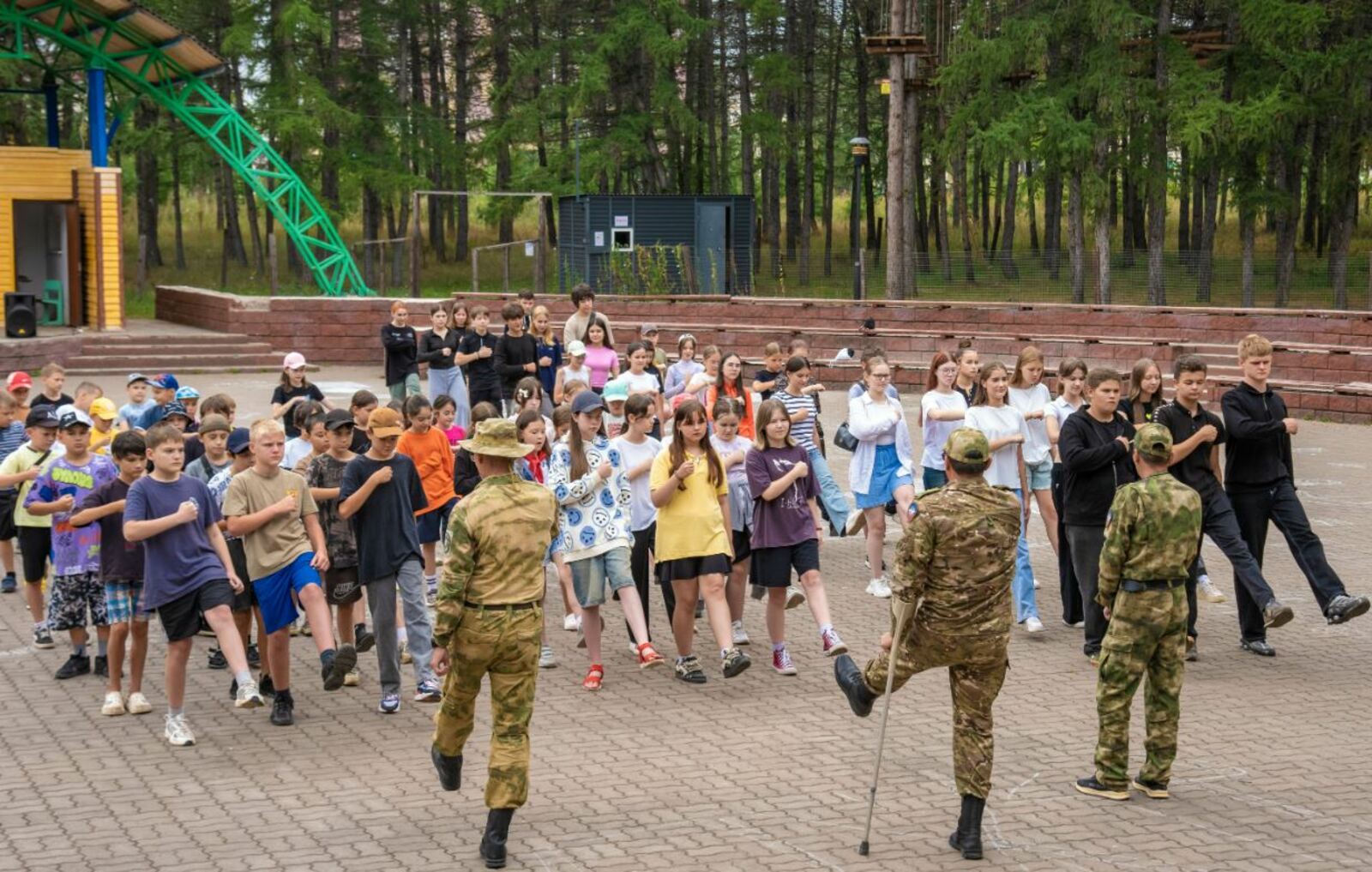 У юнармейцев Туймазов – военно-патриотические сборы