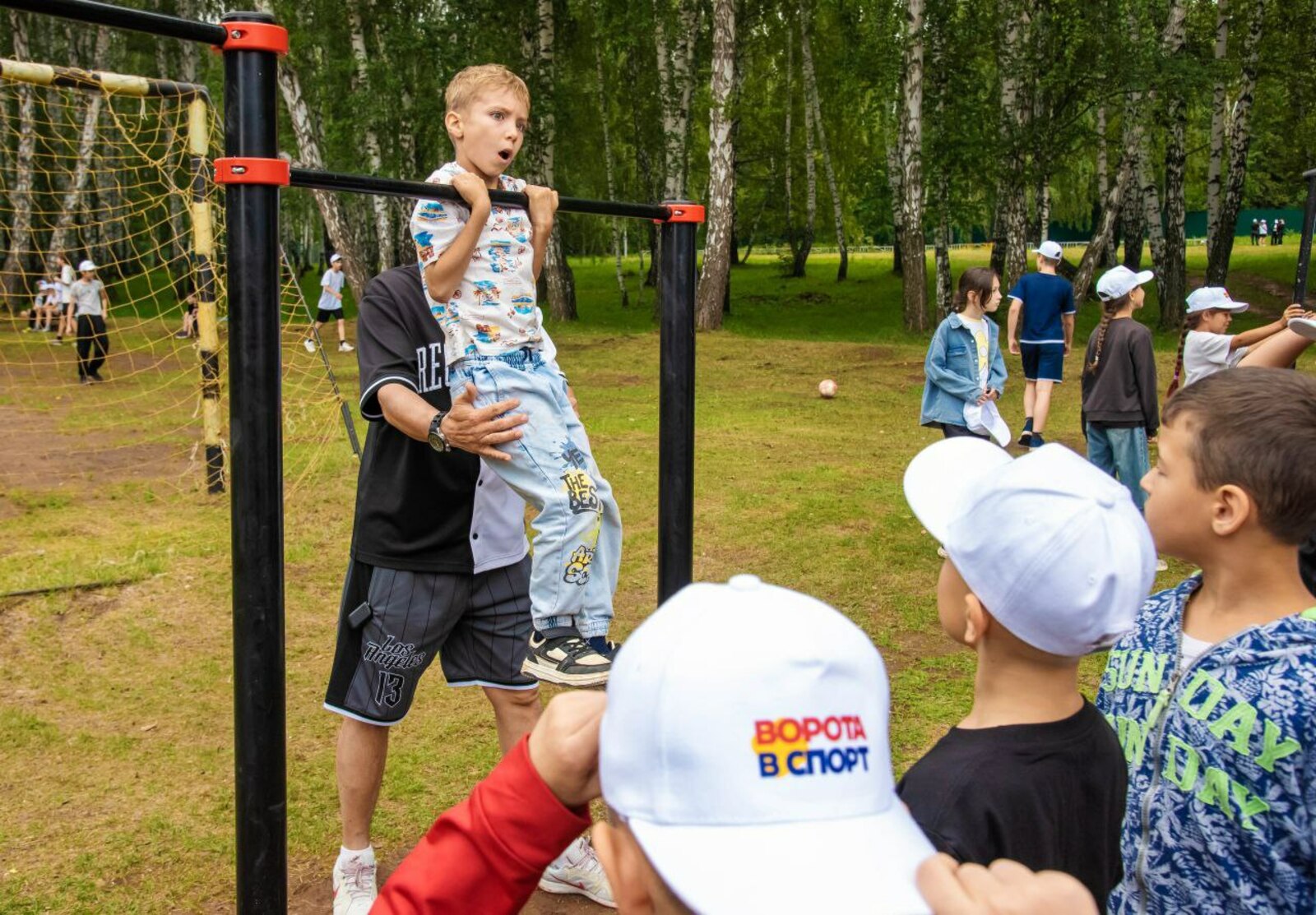 В детском лагере Башкирии прошли Олимпийские игры