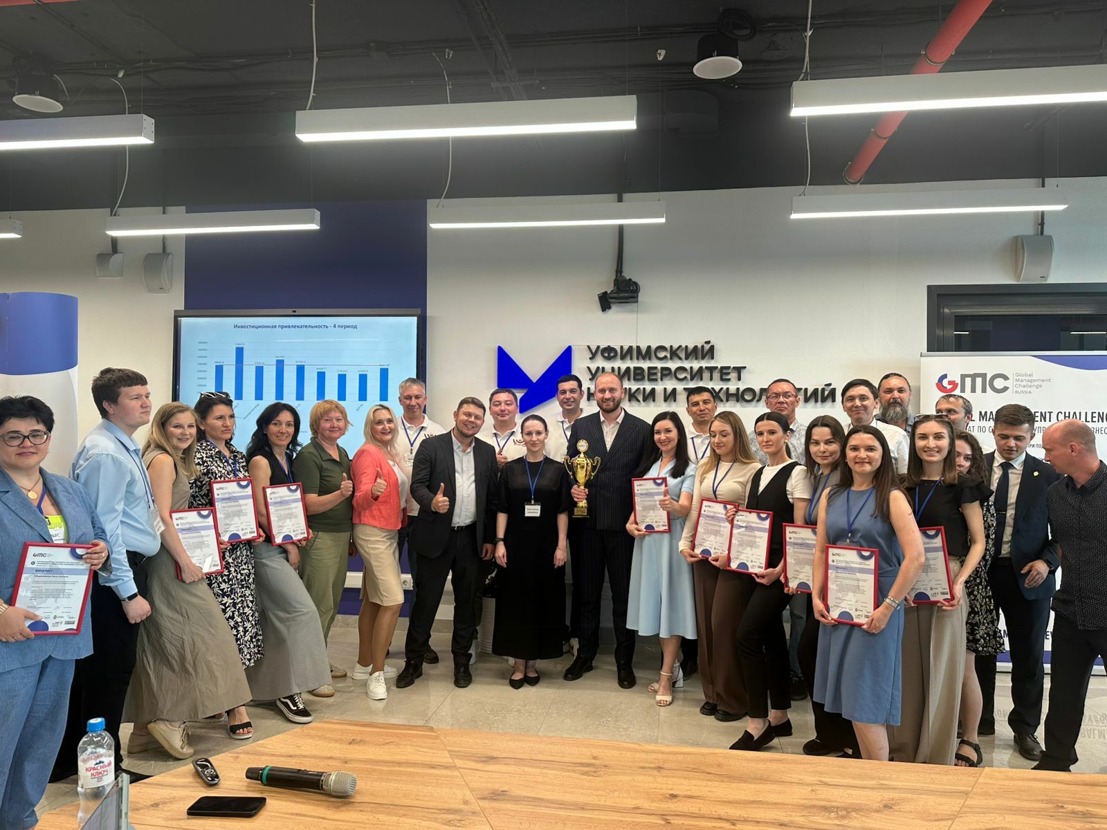 В Башкирии объявили победителей Чемпионата по стратегии и управлению бизнесом