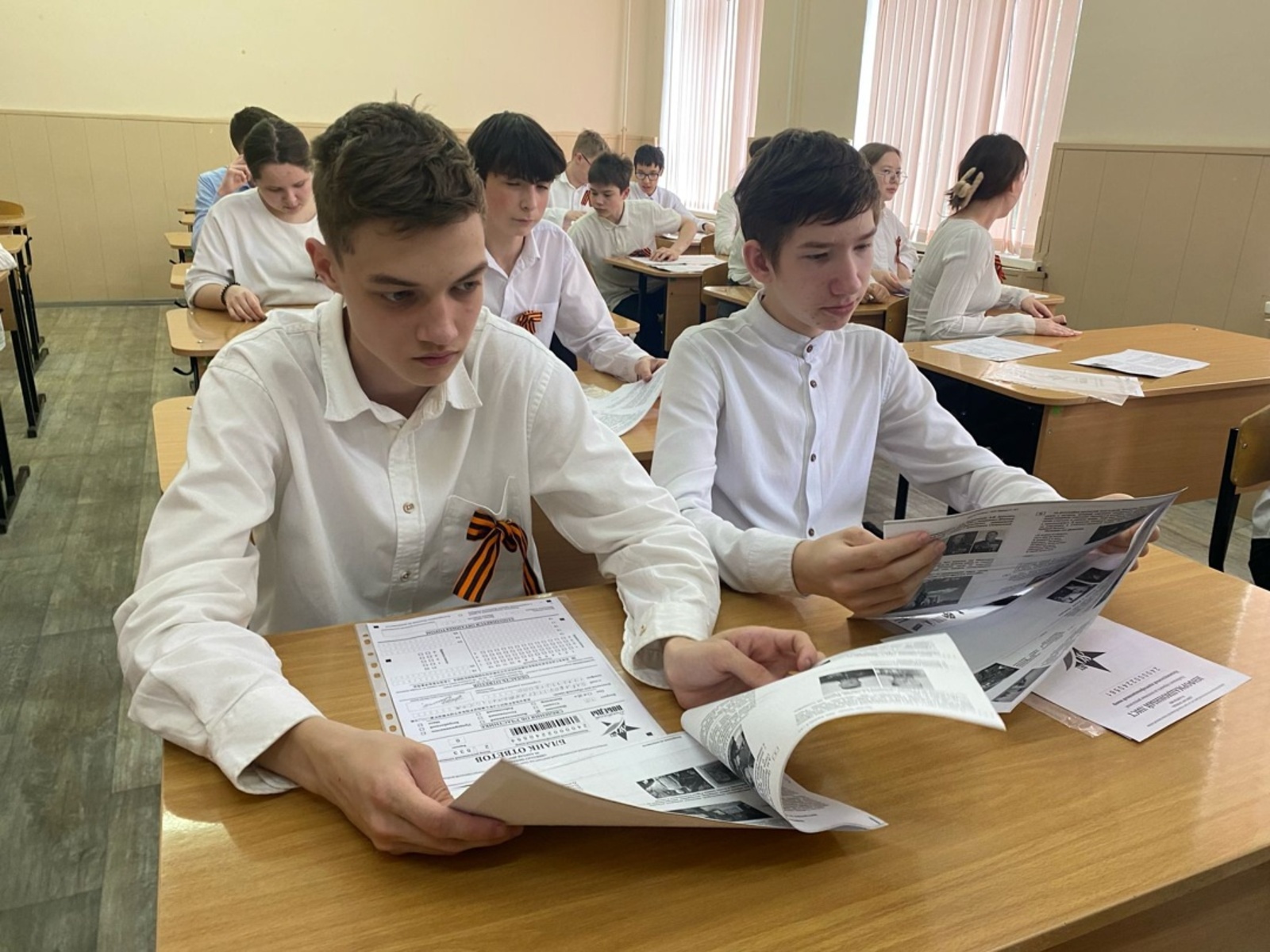 Жители Туймазов написали Диктант Победы