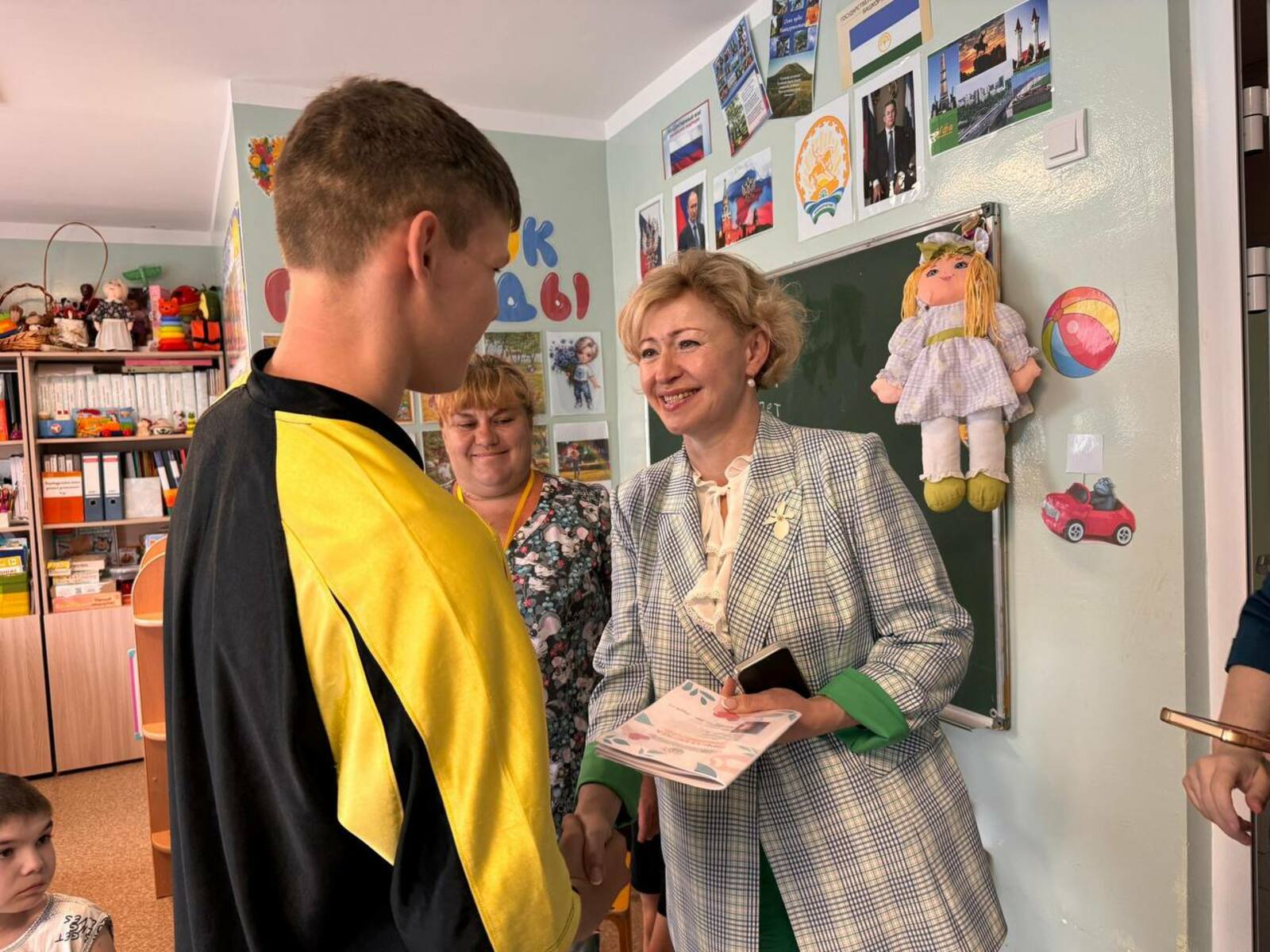 Министр труда, семьи и соцзащиты населения Башкирии посетила детский дом