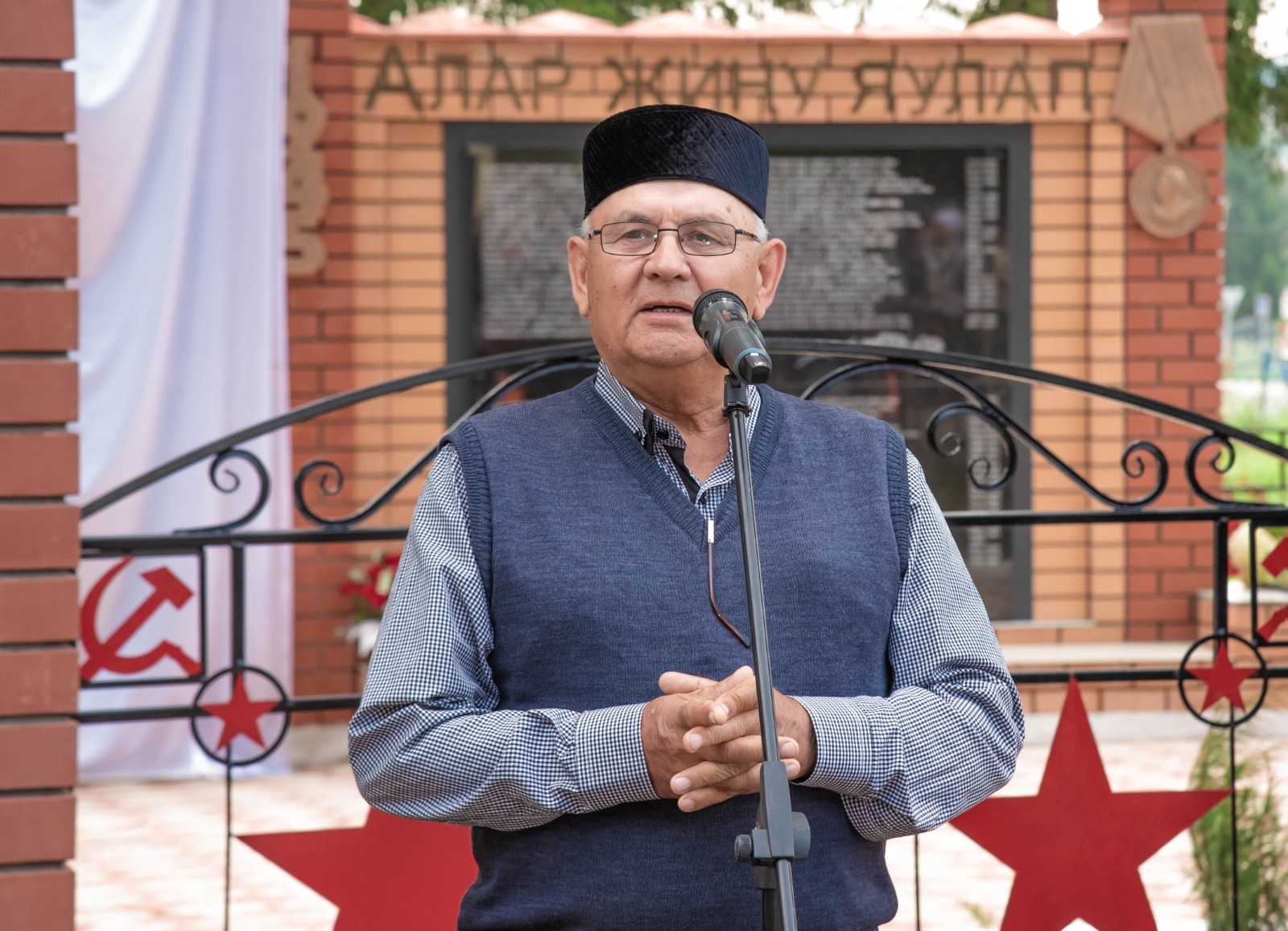 В Туймазинском районе открыли мемориал к 80-летию Победы