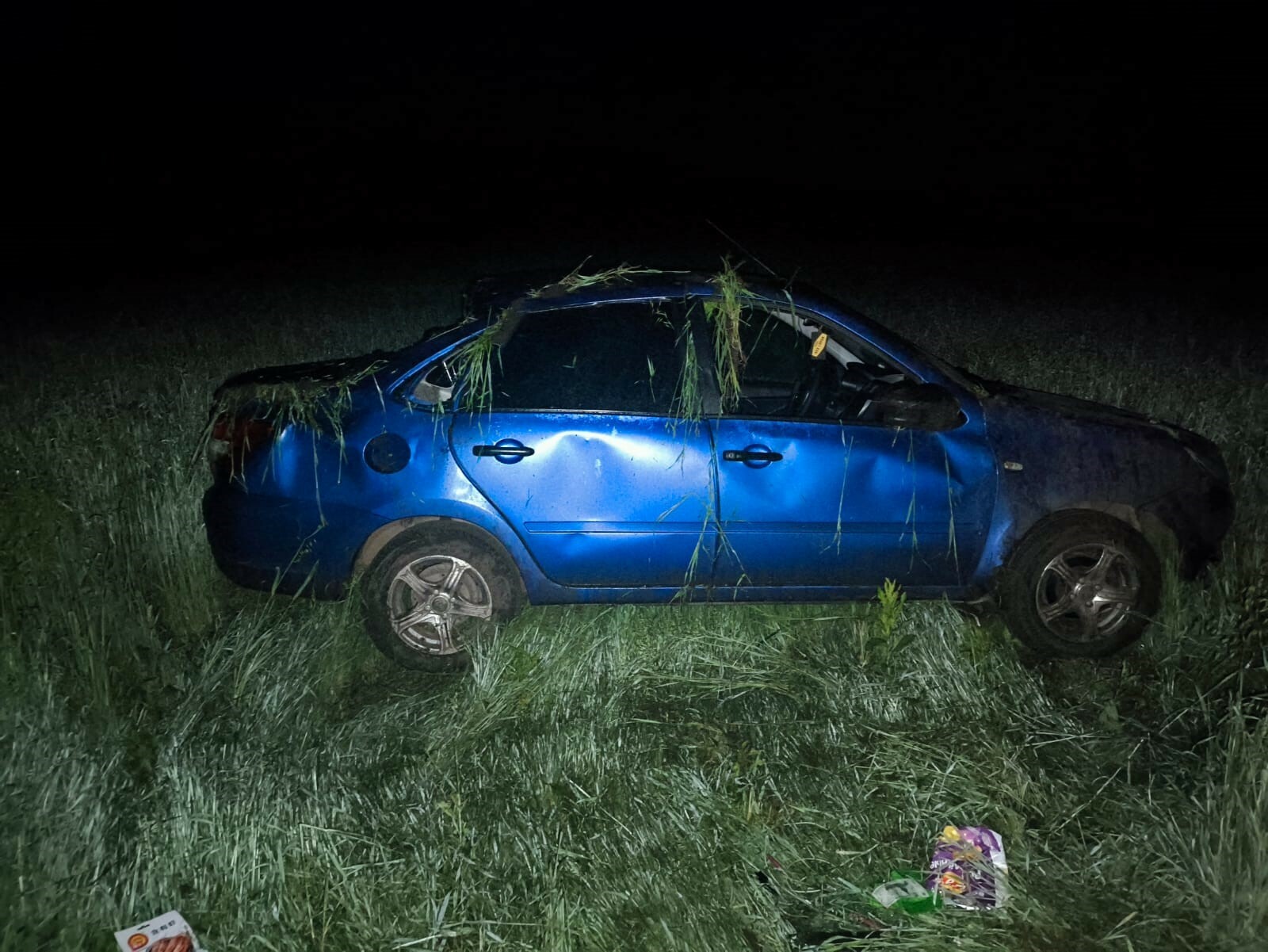 В Туймазинском районе 18-летняя автоледи  устроила ДТП