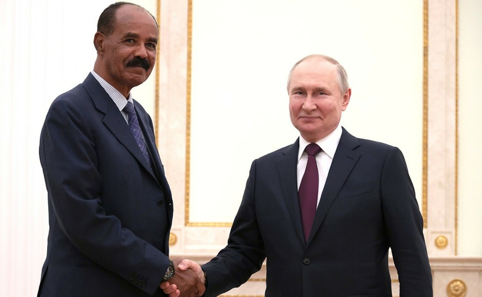Путин провел встречу с президентом Эритреи