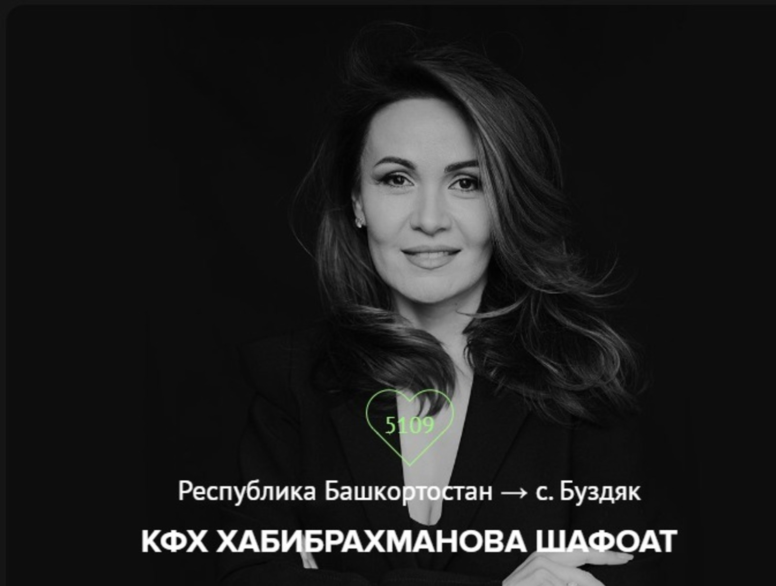 Жительницу Башкирии номинировали на премию «25 легендарных фермеров» России