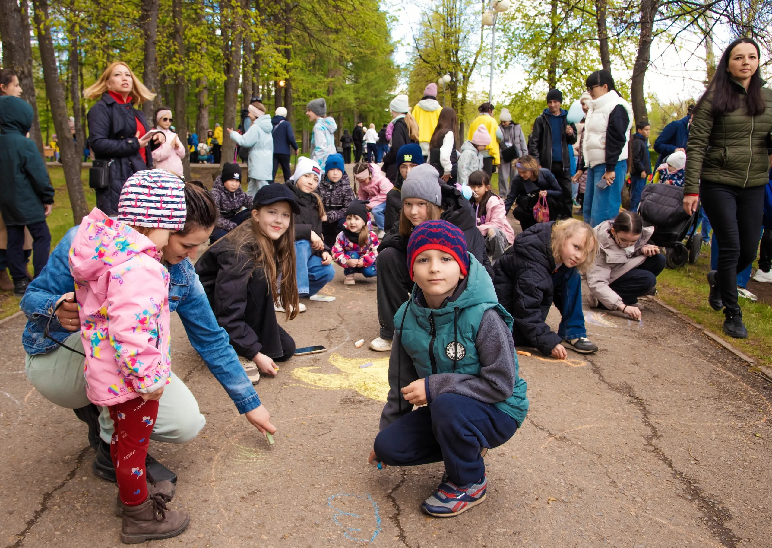 В Туймазах отмечают Первомай
