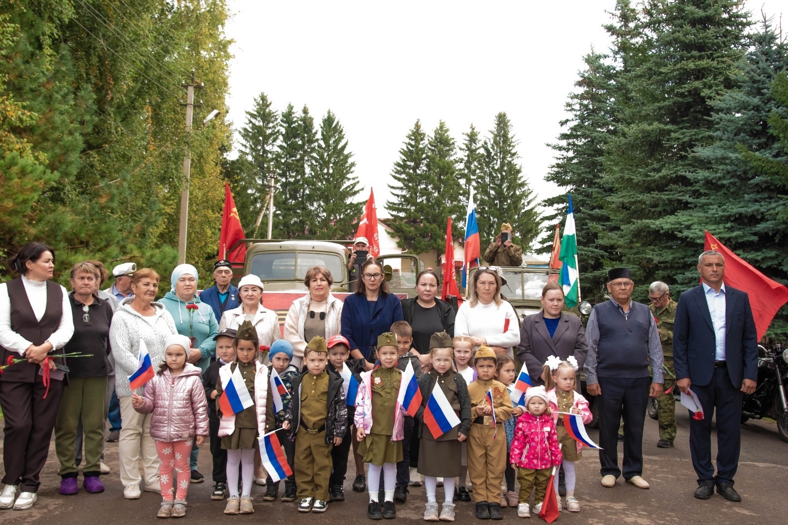 В Туймазинском районе открыли мемориал к 80-летию Победы