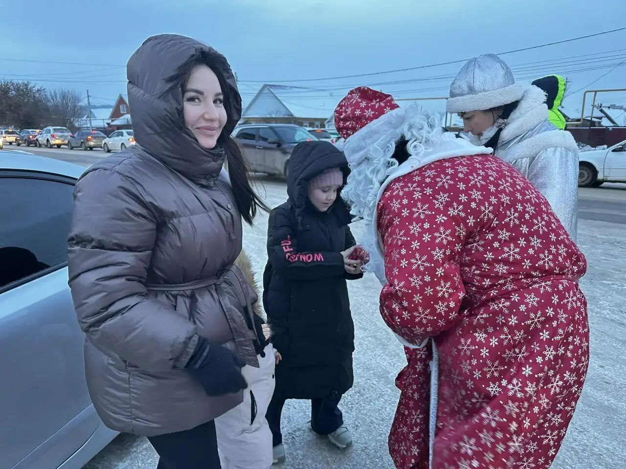 На улицах Туймазов работал «сказочный» патруль